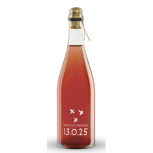Incrocio Manzoni 13.0.25 - Vino Rosato Frizzante IGT Marca Trevigiana